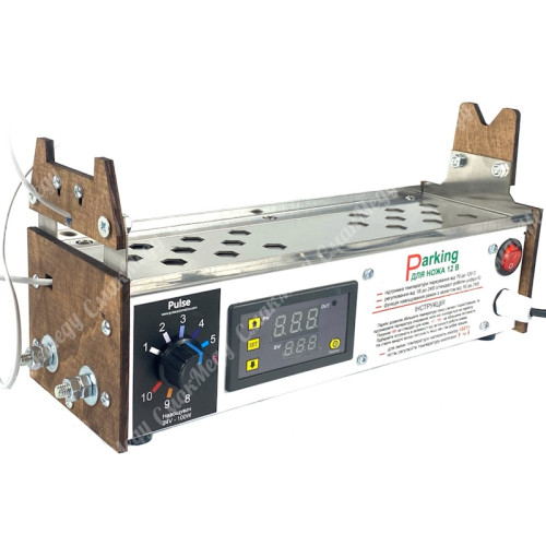 Нагревающая подставка для ножа Гуслия Паркинг с функцией электронагревателя Павик