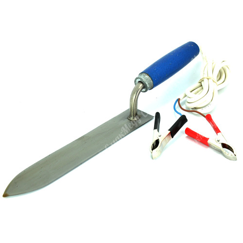 Ніж бджоляра електричний стальний 230 мм, 12V, 40W
