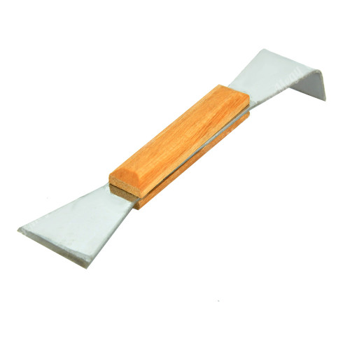 Стамеска из нержавеющей стали с деревянной ручкой 200 мм