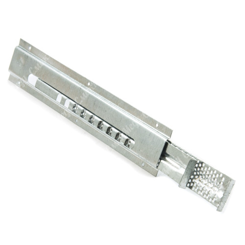 Льотковий загороджувач 3-х елементний нижній 250х45 мм оцинкованний 