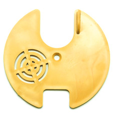 Летковый заградитель круглый 80 мм пластиковый с ручкой Летковый заградитель круглый 80 мм пластиковый с ручкой