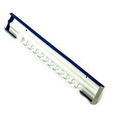 Льотковий загороджувач 2-х елементний нижній 250х30 мм полімер без отворів