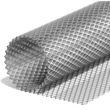 Сітка оцинкована просічно-витяжна, ячейка 3*5мм, ширина 50 см, 1метр