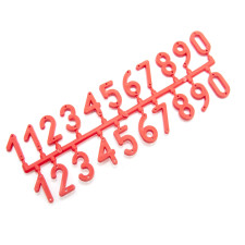 Цифри для вуликів пластикові 21 шт.