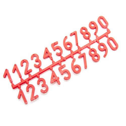 Цифри для вуликів пластикові 21 шт.