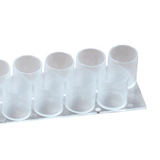 Лента для сбора маточного молочка двойная 63 мисочки