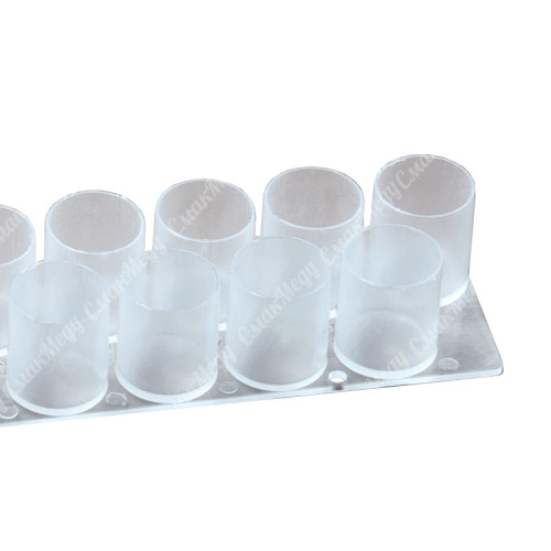 Лента для сбора маточного молочка двойная 63 мисочки