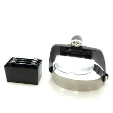 Лупа наголовная с подсветкой и с съёмными линзами 4 шт. Лупа наголовная с подсветкой и с съёмными линзами 4 шт.