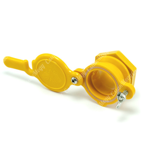 Кран сливной для медогонки пластиковый d44/54 мм