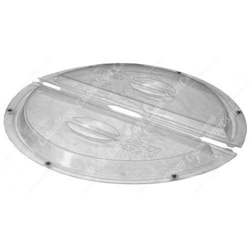 Крышка пластиковая на 3-х, 4-х рамочную поворотную медогонку d=625