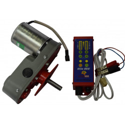Электропривод медогонки -12V двухступенчатый зубчато ременный