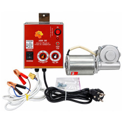 Электропривод медогонки 220V/12V с ручным регулированием времени и оборотов