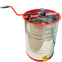 Медогонка с поворотом кассет 2-х рамочная (бак нержавеющая сталь, кассеты, ротор – порошковое покрытие; кран – пластик) ABB М2011