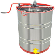 Медогонка радиальная 24-х р. н/ж бак AISI 430, ротор AISI 304, кран пластик