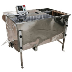 Медогонка диагональная на 4 кассеты + стол для распечатки МД-4 (300мм), 12/220В Beestar