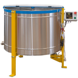 Медогонка электрическая хордиальная (кассетная) на 6 кассет Дадан-Рут (300мм) Ø940 нерж.AISI304 12В/220В МК-6