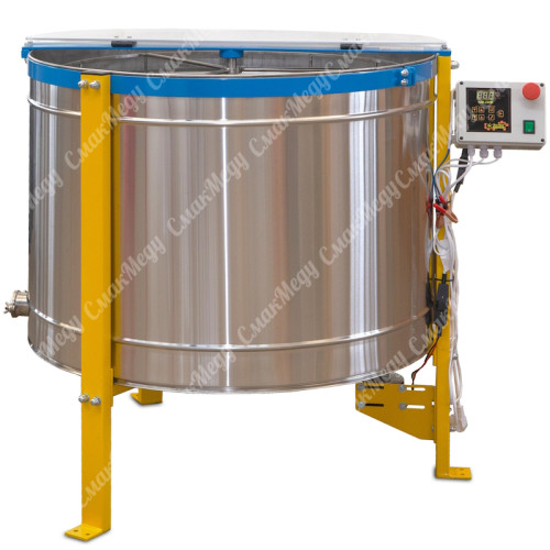 Медогонка электрическая хордиальная (кассетная) на 6 кассет Дадан-Рут (300мм) Ø940 нерж.AISI304 12В/220В МК-6