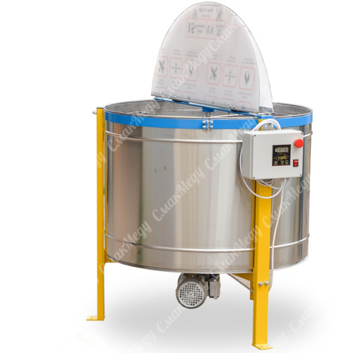 Медогонка электрическая хордиальная (кассетная) на 6 кассет Дадан (300мм) Ø940 нержавеющая AISI 304 220В МК-6