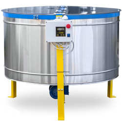 Медогонка электрическая (комби) хордиально-радиальная на 9 кассет Дадан (300мм) нержавеющая AISI 304 220В BeeStar МРК 60/9