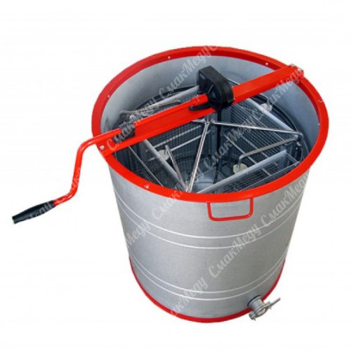 Медогонка 4-рамочная с поворотом кассет под рамку "Рут"