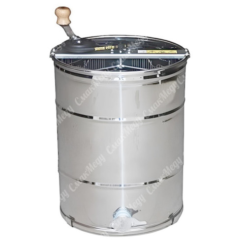 Медогонка 2-х рамочная неповоротная, нержавеющая (AISI 304) melisa93