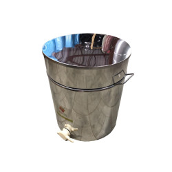 Бак-отстойник для меда 50 л. (70 кг) (из нержавеющей стали, кран-пластмассовый)