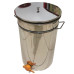 Бак-отстойник для меда с фильтром, 35 л (50кг) (из нержавеющей стали, кран-пластмассовый)