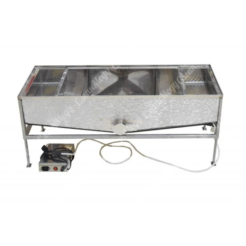 Бак отстойник горизонтальный с подогревом, для фильтрации меда, 60 л (AISI 304) кран нержавеющий