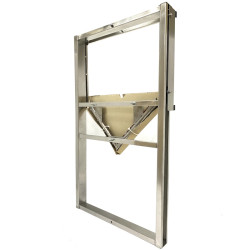 Механизм для обрезки рамок горизонтальный (паровой нож металлическая рама)