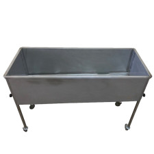 Стол для распечатки сотовых рамок нержавеющий 1,25м. Павик