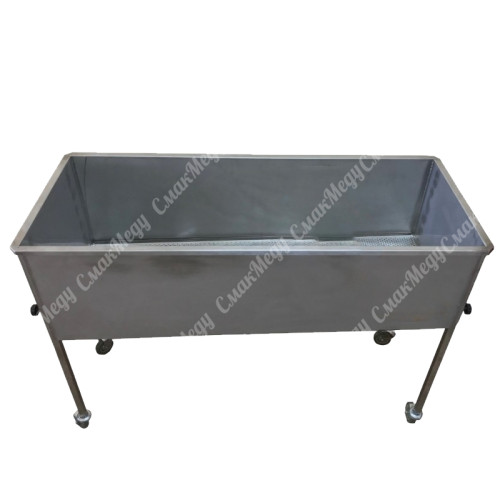 Стол для распечатки сотовых рамок нержавеющий 1,25м. Павик