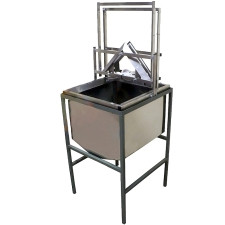 Стол для распечатки сотовых рамок с вертикальным ножом Павик