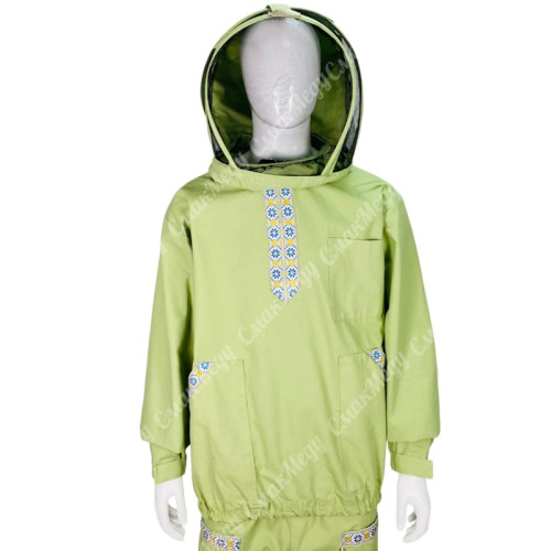 Костюм пчеловода из хлопка "Вышиванка", европейская маска