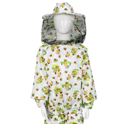 Костюм дитячий, ситець натуральний з бджілками, класична маска