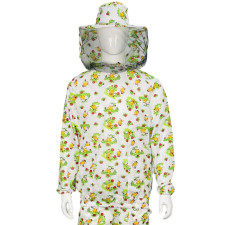 Костюм бджоляра, ситець натуральний з бджілками , класична маска