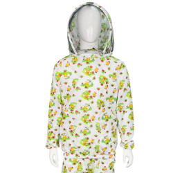 Костюм пчеловода, ситец натуральный с пчелками, европейская маска