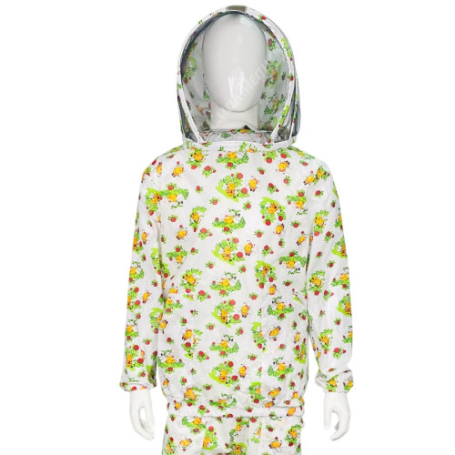 Костюм пчеловода, ситец натуральный с пчелками, европейская маска