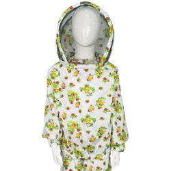 Костюм детский, ситец натуральный с пчелками, европейская маска