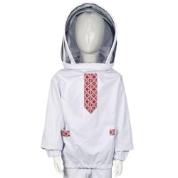 Костюм пчеловода детский из коттона вышиванка, европейская маска