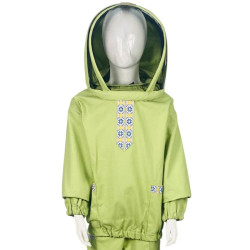 Костюм пчеловода детский, ткань - Хлопок вышиванка, европейская Маска