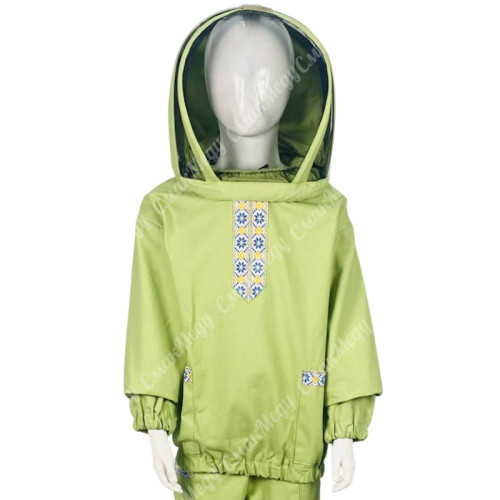 Костюм бджоляра дитячий, тканина - Бавовна вишиванка , європейська Маска