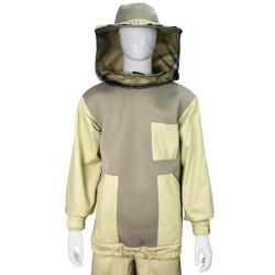 Куртка пчеловода Air Bee вентиляционная сетка вокруг , классическая маска