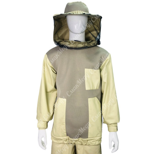 Куртка пчеловода Air Bee вентиляционная сетка вокруг , классическая маска