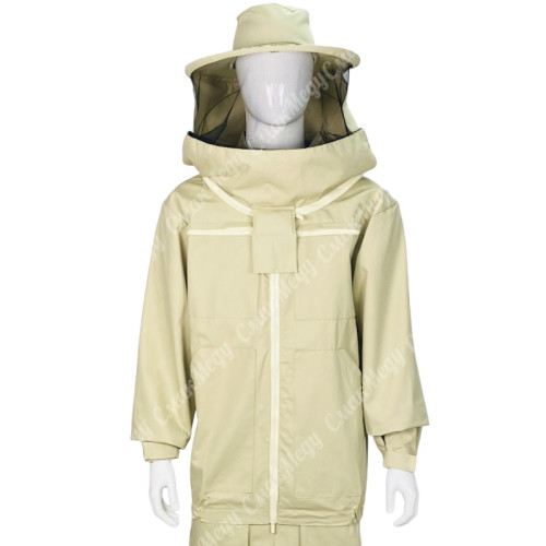 Куртка бджоляра з маскою 100% катон, класична маска Експорт Кірея