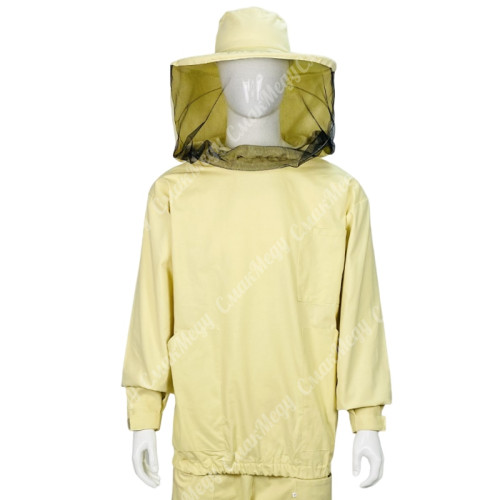 Куртка бджоляра з маскою,тканина - Бавовна, класична маска Кірея