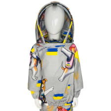 Костюм пчеловода детский цветной, ткань - Бязь, европейская маска