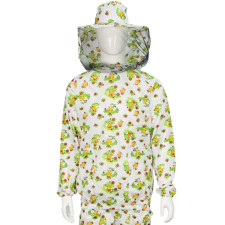 Куртка бджоляра ситець натуральний з бджілками , класична маска Куртка бджоляра ситець натуральний з бджілками , класична маска