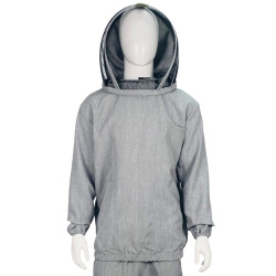 Куртка пчеловода из лён-габардина, сетка европейского образца