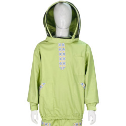 Куртка пчеловода из хлопка "Вышиванка", Европейская маска