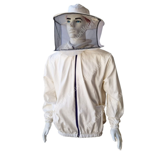 Куртка пчеловода №5 с маской классического образца, хлопок, Турция